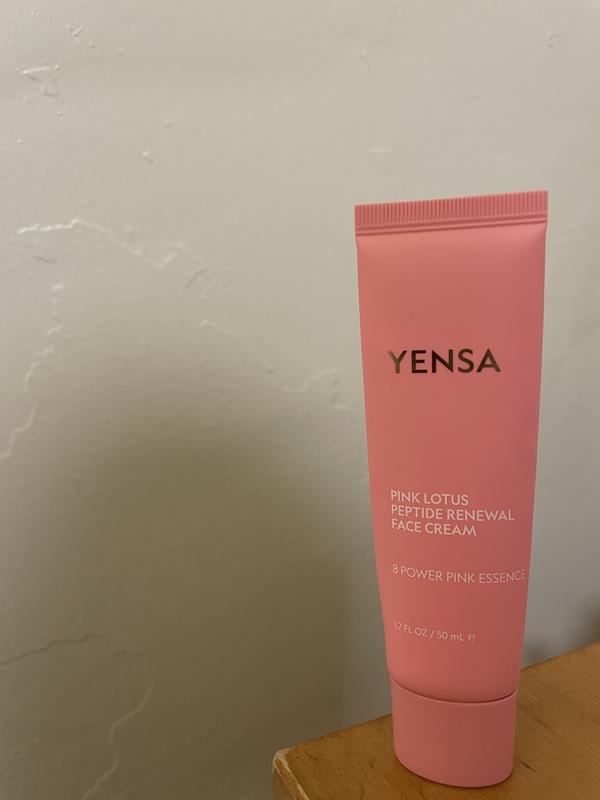 Pink Lotus Peptide Renewal Face Cream – YENSA