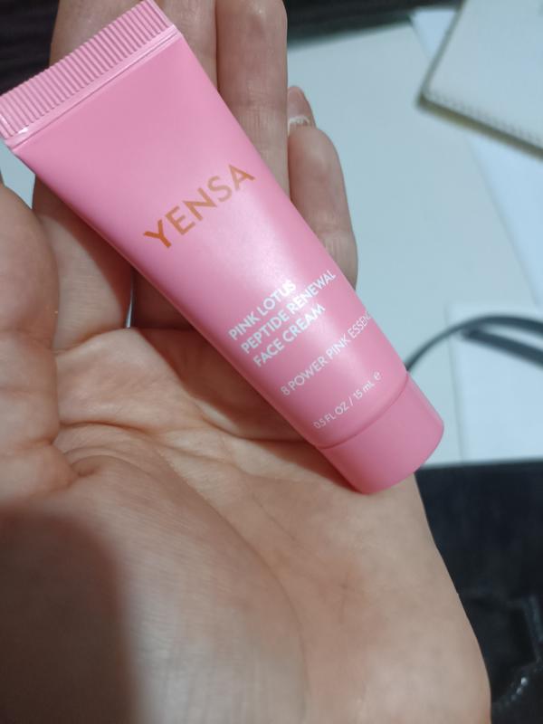 Pink Lotus Peptide Renewal Face Cream – YENSA