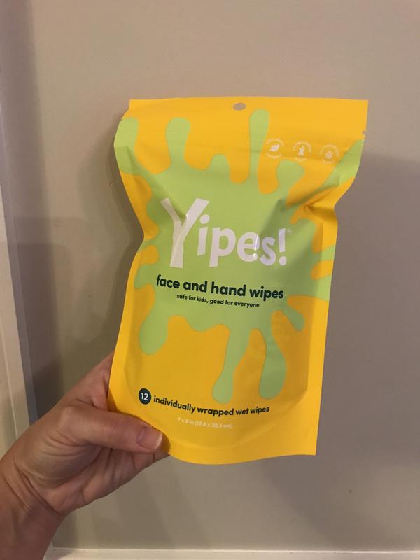Yipes! Plant-based Face and Hand Wipes for Kids