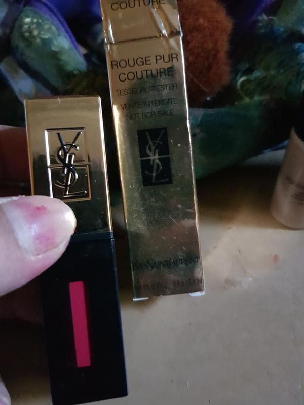 My new Rouge Pur Couture. Plus Vernis A Levres!