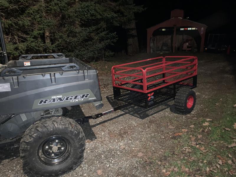 Behind our side by side