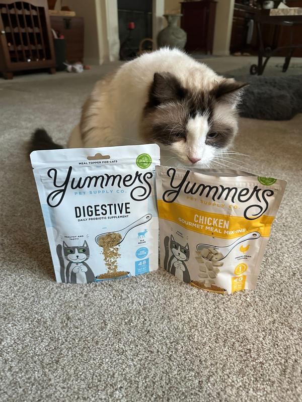 Yummers Elk Digestive Probiotic Cat Food Topper 4 oz