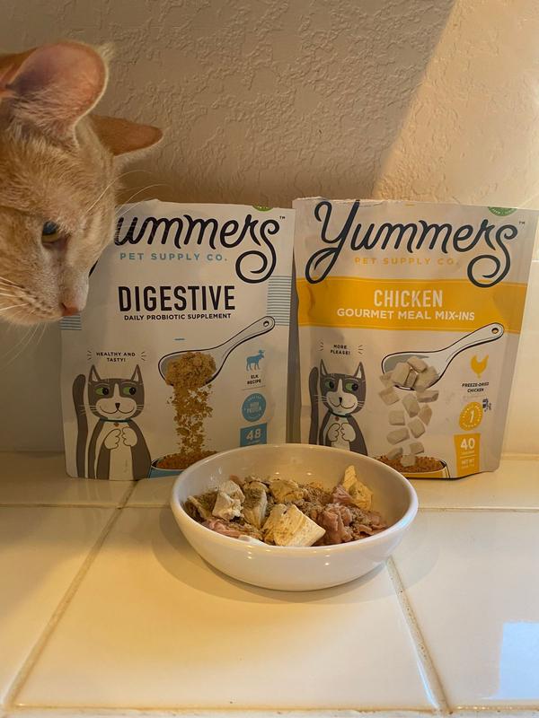 Yummers Elk Digestive Probiotic Cat Food Topper 4 oz