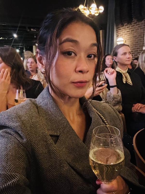 Wearing kasbah spices ysl couture mini clutch