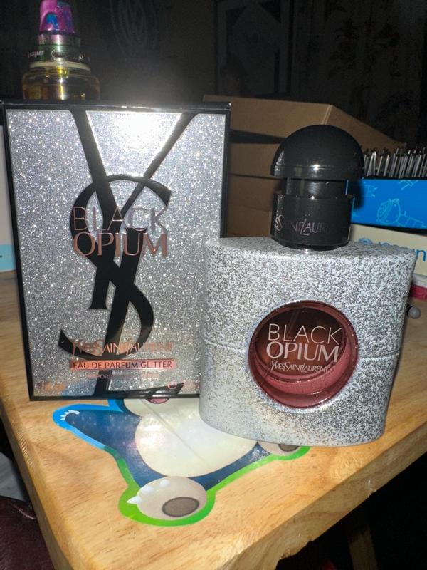 Yves Saint Laurent Black Opium Eau de Parfum Glitter, 3 oz