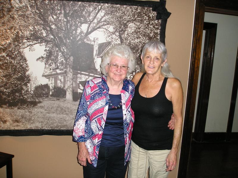 I'm with my   Aunt Jerry That's me on the right