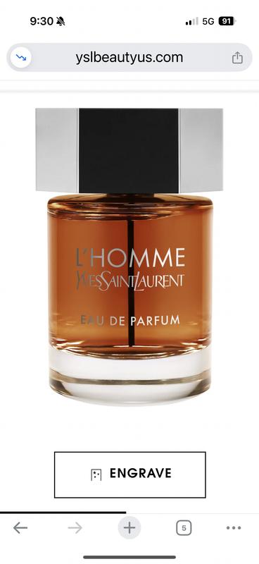 Yves Saint Laurent L'Homme 60ml オードトワレ L' Homme Eau de Parfum - Woody Men's Fragrance - YSL Beauty