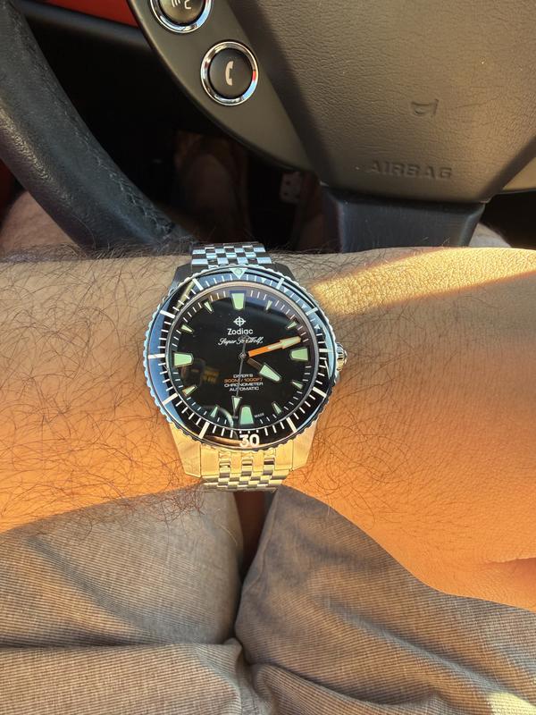 Super Sea Wolf Pro-Diver Automatic Stainless Steel Watch ZO3552