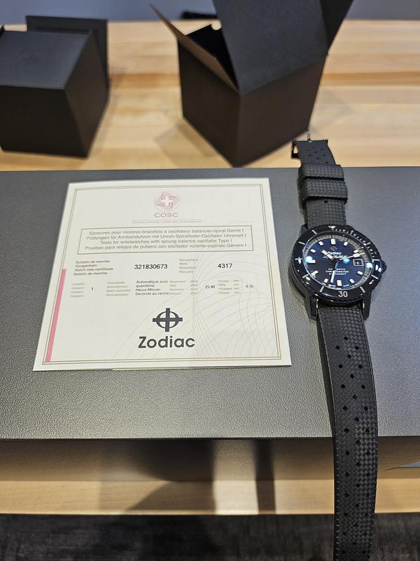 Super Sea Wolf Ceramic Compression Diver Automatic Rubber Strap