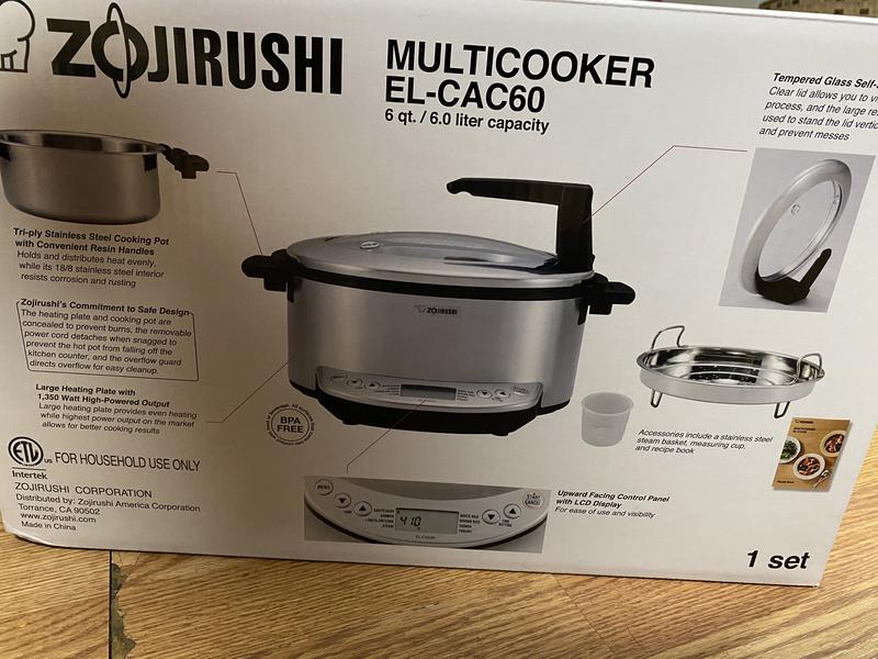 Multicooker EL-CAC60 – Zojirushi Online Store