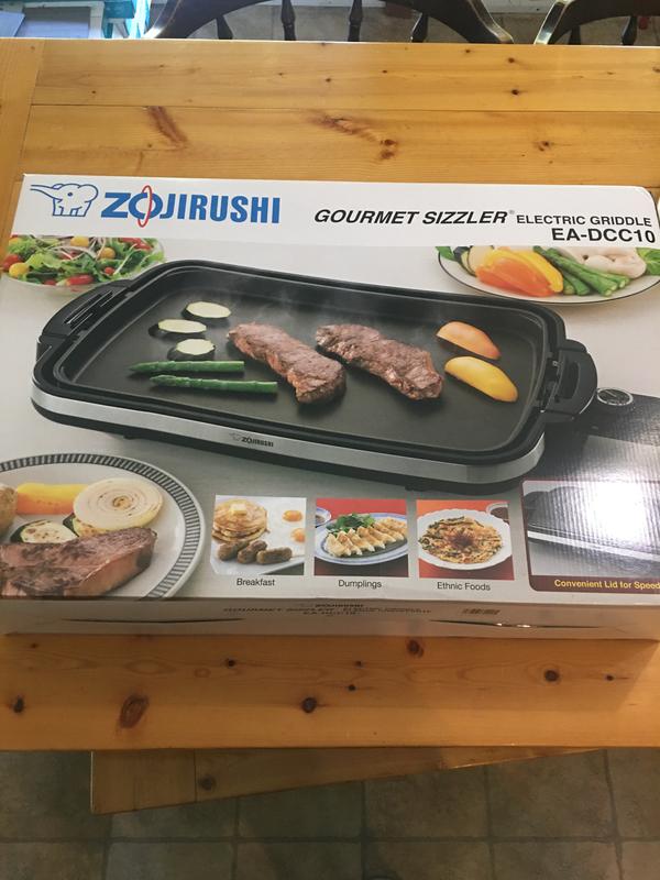 Zojirushi Gourmet Sizzler Dark Brown Electric Griddle