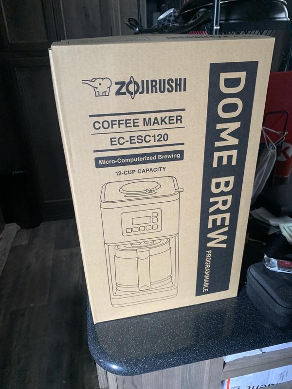Zojirushi Coffee Maker Dome Brew Programmable, StainlessSteel and