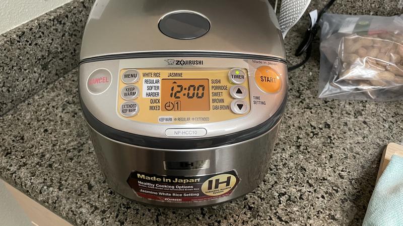 Zojirushi Induction Heating System Rice Cooker & Warmer, 10 cup