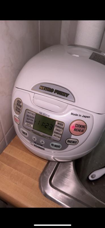 Review: Zojirushi NS-ZCC10 Neuro Fuzzy Rice Cooker