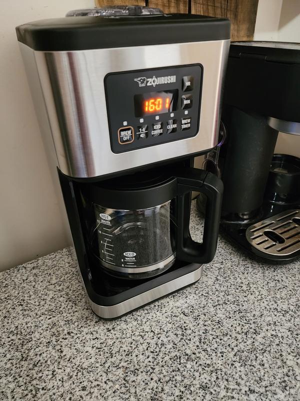 Zojirushi Dome Brew Programmable Coffee Maker (Stainless Black)