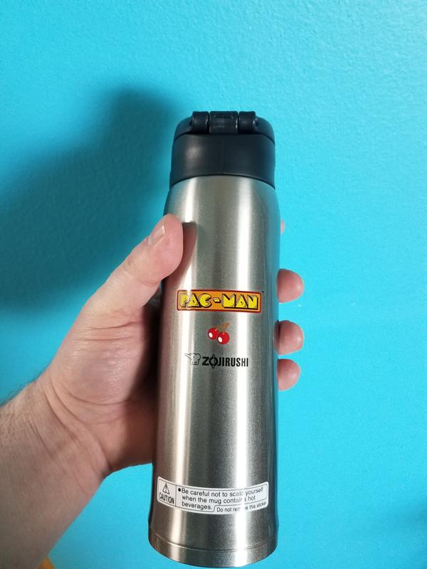Zojirushi Pacman Sm-she48paba Stainless Steel Thermos Bottle