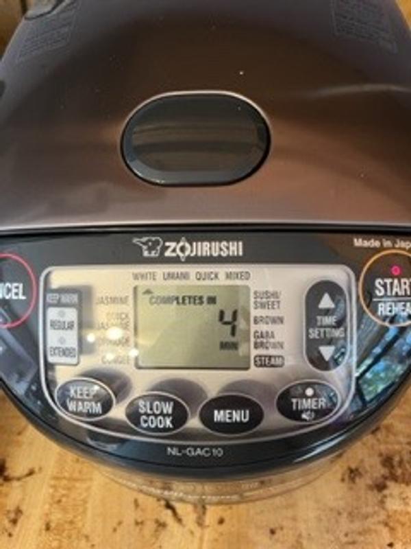 Zojirushi Umami Rice Cooker & Warmer NL-GAC10 Review: Slow-Cooking  Limitations Hobble This Expensive Machine