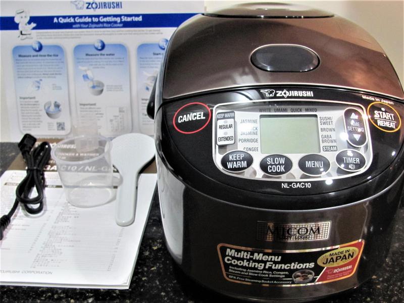 Zojirushi - 5.5 Cup Umami Micom Rice Cooker & Warmer - Metallic Black