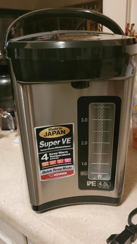 Zojirushi CV-DYC40 VE Hybrid Water Boiler and Warmer