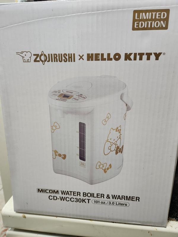 Zojirushi CD-WCC30KTWA Micom Water Boiler & Warmer, Hello Kitty Collec –  Pacific Hoods