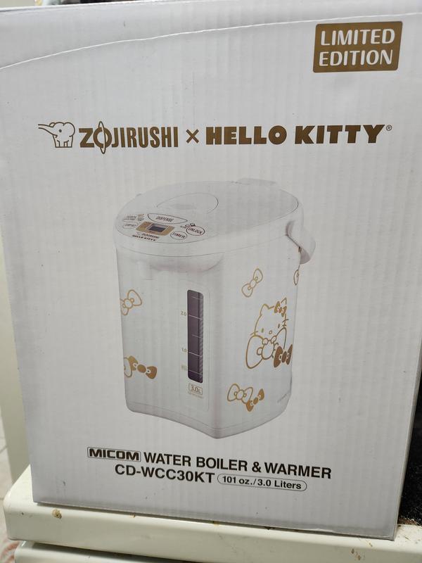 Zojirushi CD-WCC30KTWA Micom Water Boiler & Warmer, Hello Kitty