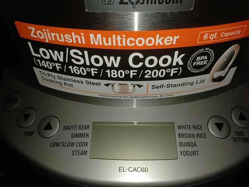 Zojirushi 6 qt. Multicooker