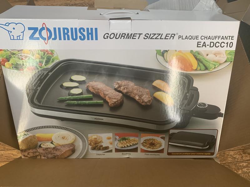 Zojirushi Gourmet Sizzler Dark Brown Electric Griddle
