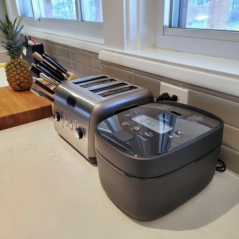 Dedicated countertop space.