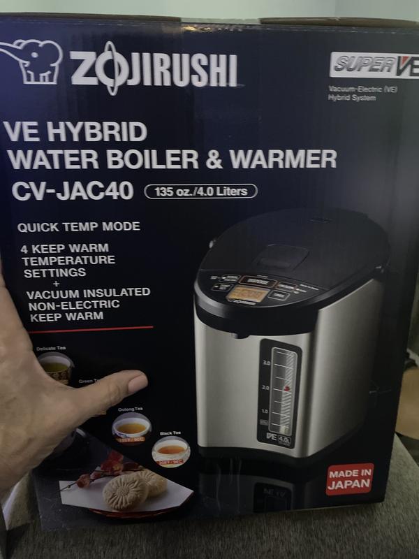 VE Hybrid Water Boiler & Warmer CV-DCC40/50 – Zojirushi Online Store