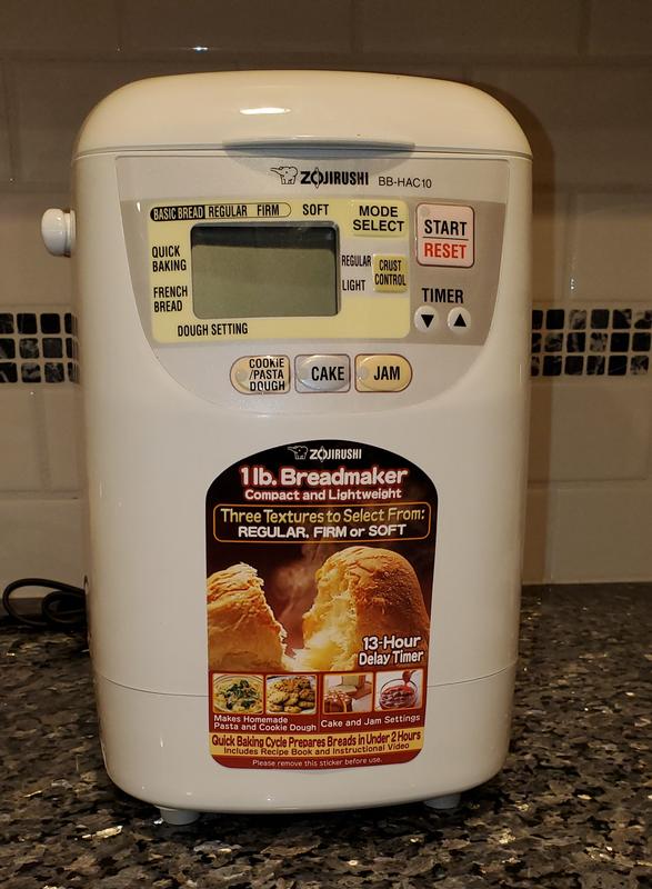 Zojirushi Bread Machine Review - Peanut Blossom