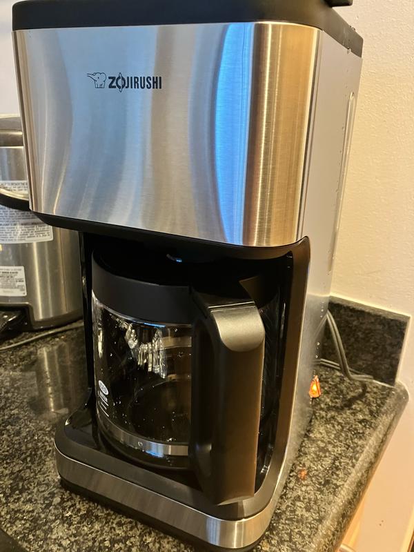 Zojirushi Dome Brew Programmable Coffee Maker (Stainless Black)