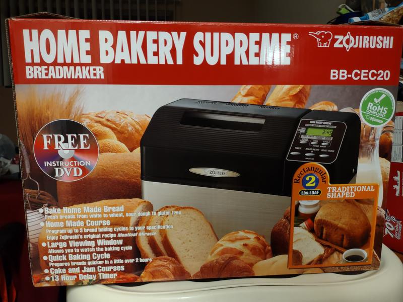 Zojirushi Home Bakery Supreme Bread Machine