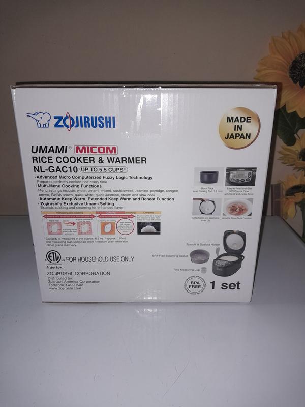 Zojirushi Umami Rice Cooker & Warmer NL-GAC10 Review: Slow-Cooking