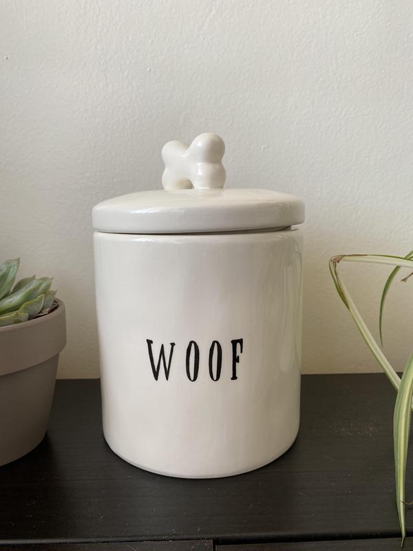 Woof dog best sale treat jar