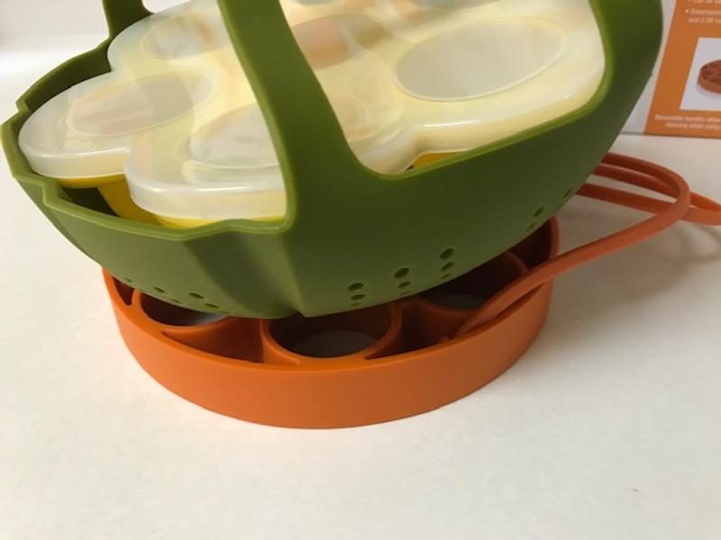 Zavor Everyday Silicone 3-Piece Accessory Set includes Steamer Basket, Egg  Bites Mold with Lid, Cooking/Egg Rack ZACMIAK25 - The Home Depot