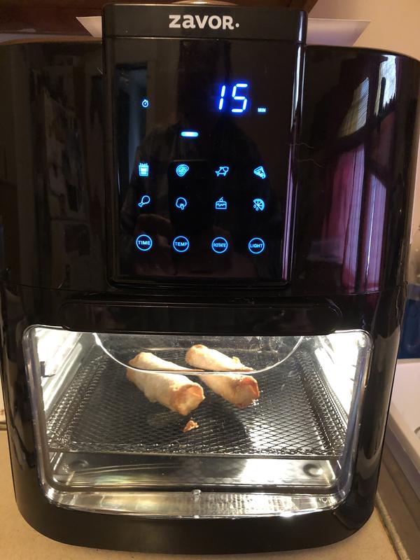Zavor Crunch 12.7 qt. Black Air Fryer Oven