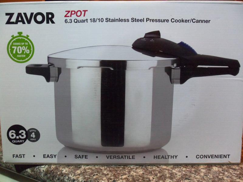 ZAVOR 4.2-Quart Stainless Steel Stove-Top Pressure Cooker in the Stove-Top Pressure  Cookers department at