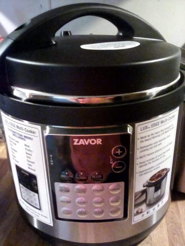 Zavor LUX Edge, 4 Quart Programmable Electric Multi-Cooker: Pressure C -  The Luxury Home Store
