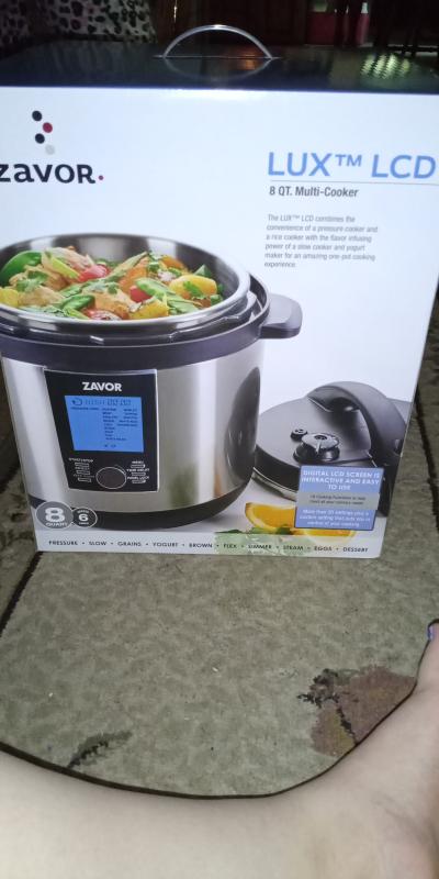 Zavor LUX LCD 8 Quart Programmable Electric Multi-Cooker: Pressure