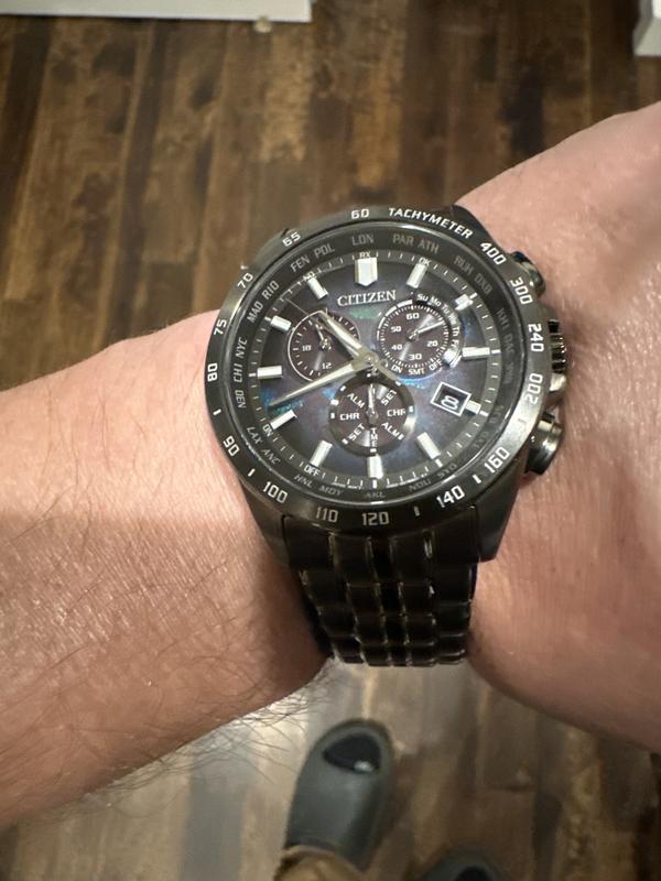 Men's Limited Edition Citizen Eco-Drive® PCAT Grey IP Chronograph