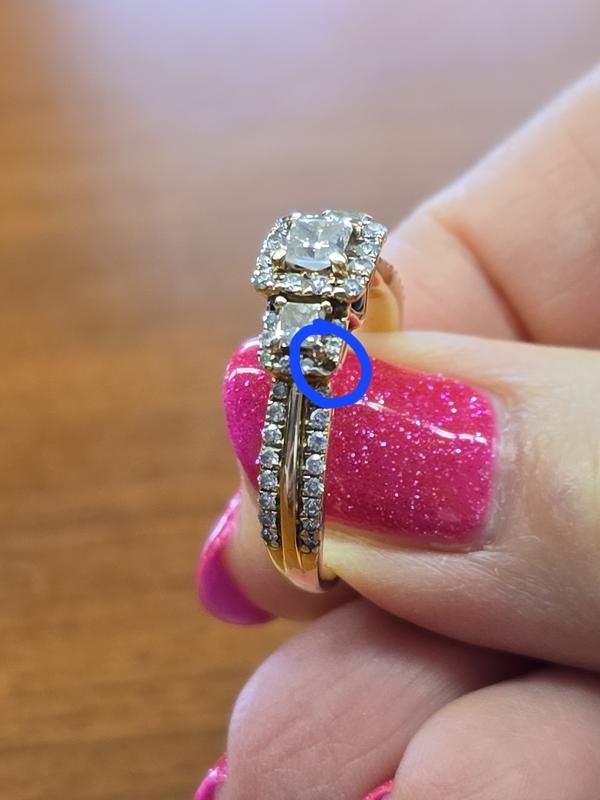 Previously Owned - Vera Wang Love Collection 1 CT. T.W. Princess