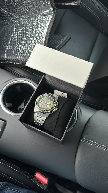 Men's Citizen Eco-Drive® Promaster Blue Angels Two-Tone IP Men's Citizen Eco-Drive® Promaster Blue Angels Two-Tone IP