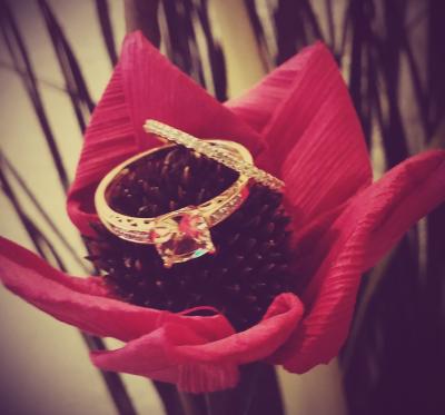 1/6 CT. T.W. Diamond Band in 10K Rose Gold | Zales