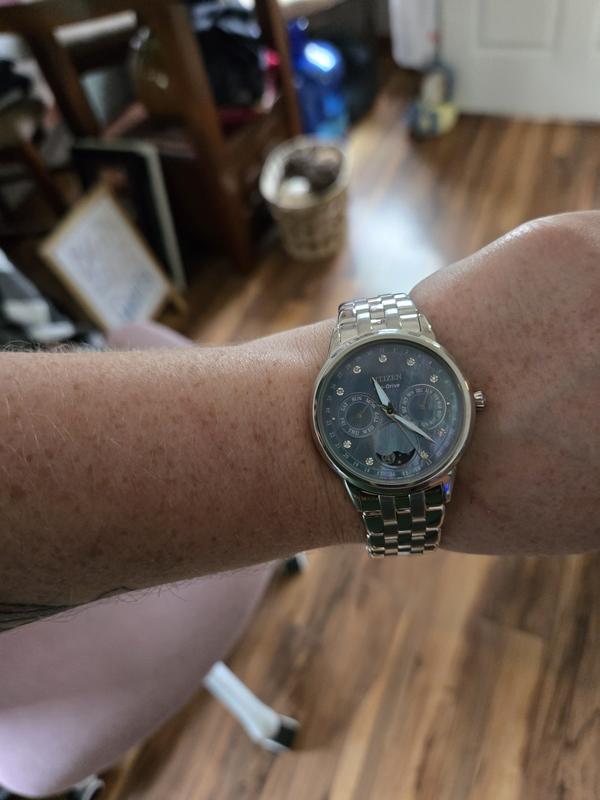 Ladies' Citizen Eco-Drive® Calendrier Diamond Accent Chronograph