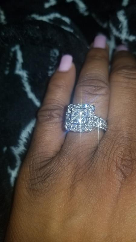 Zales 4ct store diamond ring