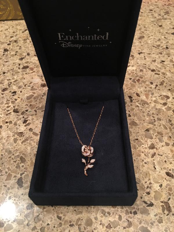 Disney enchanted clearance belle necklace