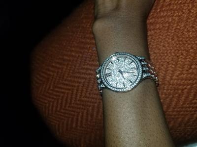 Ladies' Bulova Phantom Crystal Accent Rose-Tone Watch (Model 