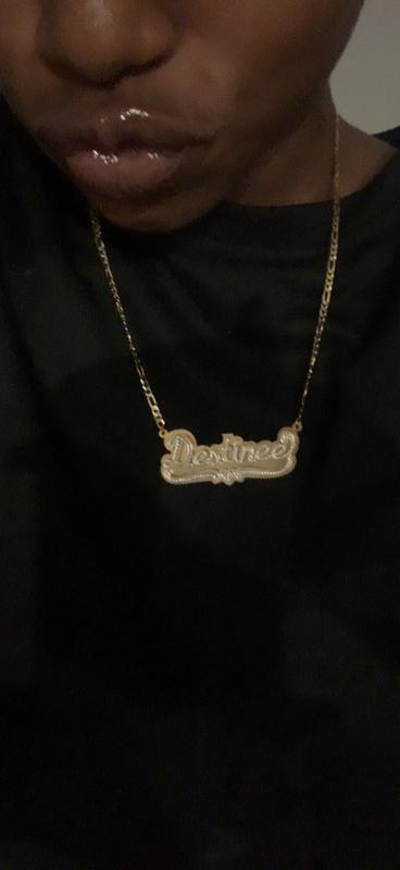 Zales deals nameplate necklace