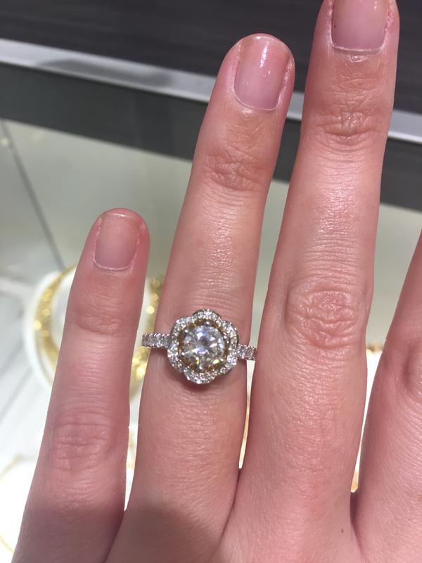 Belle engagement ring on sale zales