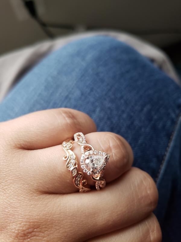 Tangled deals engagement ring